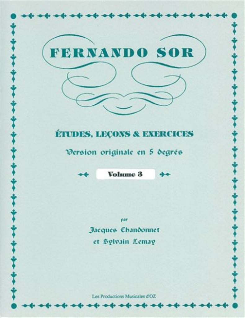 Études, leçons et exercices, vol. 3